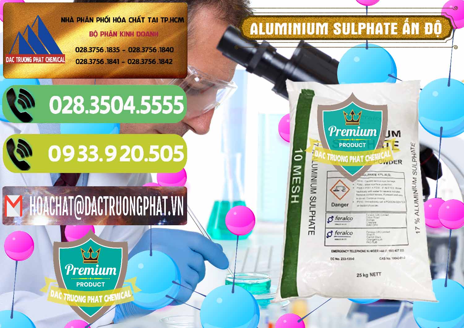 Cty chuyên cung cấp - bán Phèn Nhôm - Al2(SO4)3 17% Ấn Độ India - 0463 - Nơi phân phối _ bán hóa chất tại TP.HCM - hoachatmientay.vn