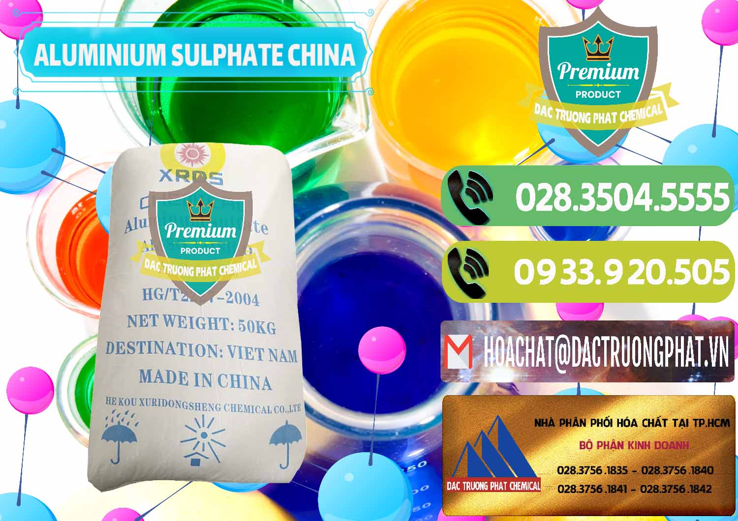 Công ty phân phối & bán Phèn Nhôm - Al2(SO4)3 17% Trung Quốc China - 0464 - Nơi chuyên bán & cung cấp hóa chất tại TP.HCM - hoachatmientay.vn
