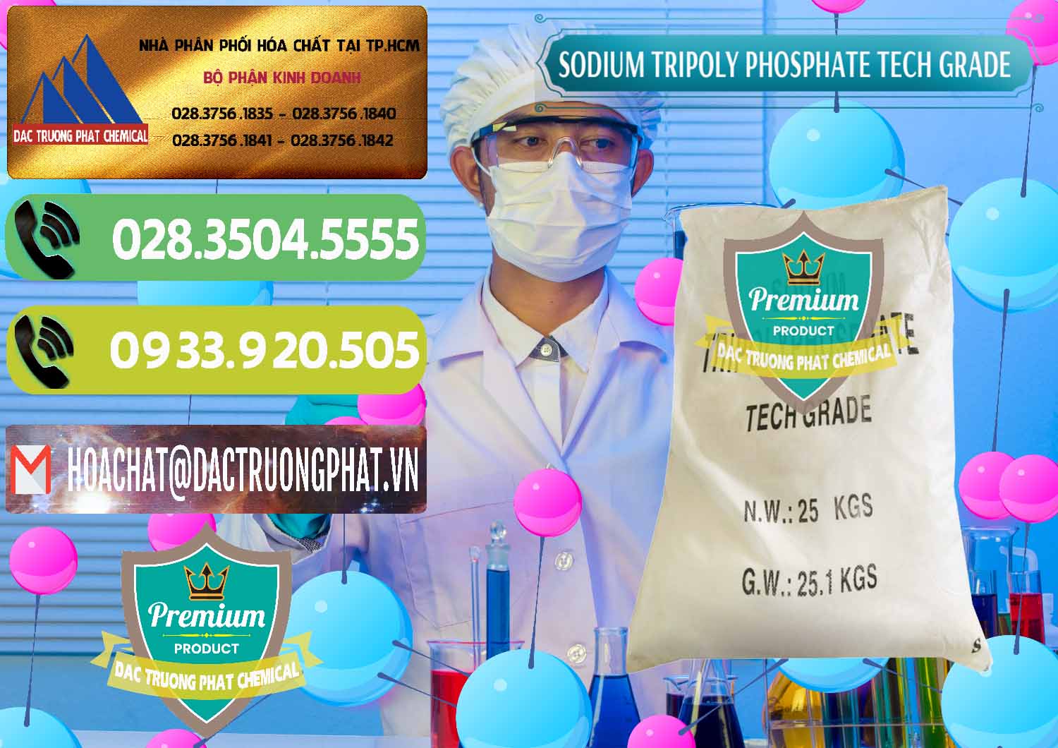 Cung ứng - bán Sodium Tripoly Phosphate - STPP Tech Grade Trung Quốc China - 0453 - Công ty chuyên kinh doanh và phân phối hóa chất tại TP.HCM - hoachatmientay.vn